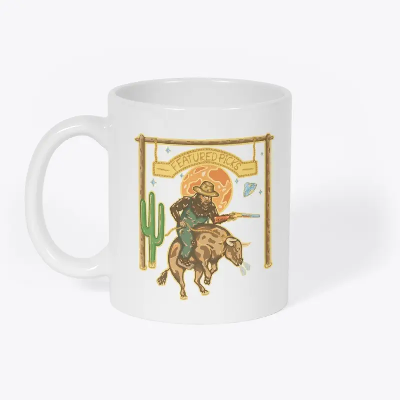 The Feat. Picks Ranch Mug